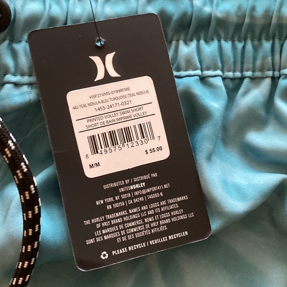 Hurley mens swim trunks - Picture 4 of 4